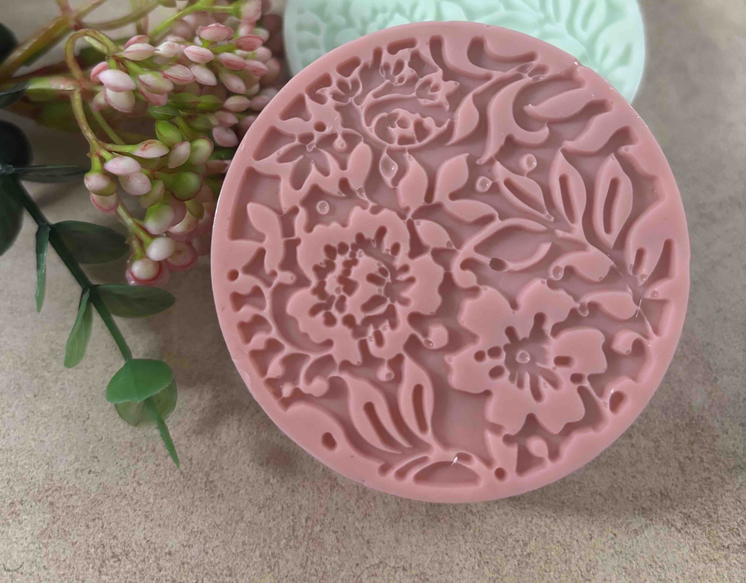 Jabón de Fresas y Violetas